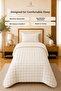 Wellsoft Single Double-Sided 155 X 215 cm + 1 Piece 50 X 70 cm Luxury Duvet Set with Pillowcase |   Quilt |   Sleeping Set - 5