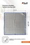 Wandelröschen Microfiber Non-Marking Window and Bathroom Mirror Cleaning Cloth 40X40 cm Dark Blue - 6