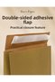 Kraft Paper Bag with Adhesive Tape, Gold Color, 25X8X30 cm - Pack of 24, Gift and Shipping Envelope - 3