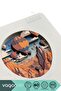New Series Cappadocia and Balloons 3D Layered Illustration Art Design Dotted Notebook 60 Sheets 120 Pages 21X13,5Cm - 5