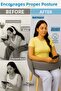 وسادة للقراءة والعمل مصممة لتقويم العظام - دعم للخصر والرقبة والذراعين - 4