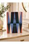 2-in-1 Decorative Book Box and Backgammon Set Special Design Accessory (33X23 cm)