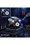 Technic V8 Engine Model, 535 Parts, Transparent Functional Building Blocks Kit - 2