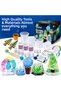 Crystal Growing Kit, Educational Kit with 5 Experiments, Colorful Crystals for Kids and Fun Chemical - 2