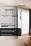 Milano Series Embossed Textured Background Curtain Black | Drawstring Extra Foam, Cornice Compatible Background Curtain - 6