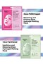 Seoul Face Gül Rose Pdrn Repairing Glow Hydrogel Mask and Cica Melting Mask