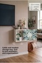 Aesthetic Solid Wood Wall Mounted Cable Organizer Cabinet Router Hider Cable Organizer