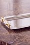 Metal Tray with Gold Detail 33cm X 17cm Tphaw27Tps00005 - 3