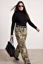 Black Basic Turtleneck Slim Knitwear Sweater Tbbaw27An00009 - 2