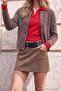 Wardrobe Essentials Brown Alpaca Wool Basic Knitwear Cardigan Twoaw27Hi00142 - 4