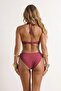 Burgundy Glitter Bralette Covered Regular Waist Regular Bikini Set Tbess26Bt00031 - 3