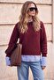 Wardrobe Essentials Cherry Mohair Look Soft Textured Special Quality Knitwear Sweater Twoaw27Kz00102 - 2