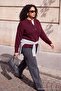 Wardrobe Essentials Bordo Yumuşak Dokulu Triko Kazak TBBAW26AN00070 - 3