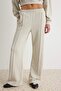 Stone Regular/Normal Fit Stand Collar Pipe Leg Thick Knitted Tracksuit Set Twoaw27Em00006 - 3
