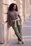 Wardrobe Essentials Mink Alpaca Wool Blended Premium Yarn Crop Knit Sweater Tbbaw27An00020 - 3