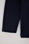 Navy Blue Regular/Normal Cut Bird Embroidered Crew Neck Raglan Sleeve Sweatshirt Tmnaw27Sw00019 - 6