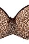 Black-Multicolor 4-Piece Micro Leopard-Plain Covered T-Shirt Bra Bra Thmaw27Su00018 - 14