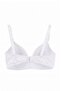 Black-White-Tan 3-Piece Micro Flat Fixed Cup Triangle Bra Thmaw27Su00017 - 5