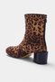 Leopard 6 cm Women's Block Heeled Boots Takaw27Bo00040 - 4