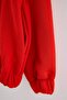 Red Bomber Collar Oversize/Wide Fit Front Zipper Plus Size Sweatshirt Tbbaw26Ao00038 - 6