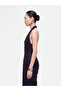 Halter Yaka Maxi Elbise - 2