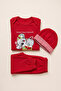 Unisex Christmas Suit with Deer Print - 3