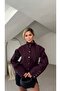 Lined Short Jacket with Collar Detail - 5