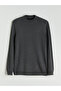 Southblue Gray Half Turtleneck Men's Knitwear Sweater - 5