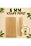 6mm Kraft Paper Straws 100 Pieces - 2