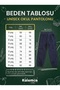 Unisex Ribbed Elastic Cuffed Cotton School Trousers - 2