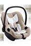 Junior Bunnies Double Layer Muslin White Stroller Cushion |   100% Cotton, Thin Padding, Compatible with All Models