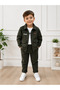 Boys' 3-Piece Track Suit with Front Zipper