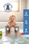 Front Opening Bath and Feeding Seat with Gift Cushion - Set of 2 Soft Green