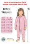 Muslin girl's sleeping bag 2 layer 0.5 tog - 100% cotton breathable fabric 3-11 years old - 2