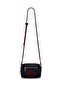 Navy Blue-Claret Red Women's Messenger Bag Us26633