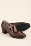 Genuine Leather Short Heeled Shoes Vdt.61 - 4