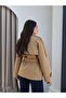 Lined Belted Trench Coat - 3