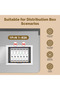 Tuya Zigbee Smart Circuit Breaker 63A with Alarm Threshold Set Fireproof Retardant Electri - 2