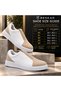 White Leather Comfort Walking Sole Men's Sneaker - Casual Comfortable Sports Shoes Kb 007 - 8