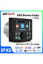 Marine Radio MP5 Boat Radio Stereo 3inch Display Media Video Player Waterproof Bluetooth AUX AM FM R