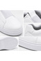Kb-007 White Men's Shoes - Single-Strap Velcro Laceless Monochrome White Height-Increasing High-Sole Casual Sneaker - 6