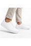 Kb-007 White Men's Shoes - Single-Strap Velcro Laceless Monochrome White Height-Increasing High-Sole Casual Sneaker - 2