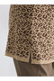 Rmz Gi̇yi̇m Farkiyla Zero Roba Collar Leopard Embroidered Women's Knitwear Sweater - 4