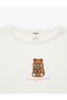 Printed Cotton Crew-Neck Long-Sleeved Ribbed T-Shirt - 7