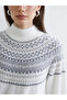 Esvab • Modern & Distinctive Stand Collar Embroidered Women's Knitwear Sweater - 4