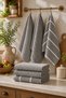Soft 6-Piece Cotton 30X50 cm Kitchen Towel - 2