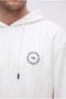 Relaxed Fit Ecru Printed Sweatshirt - 6