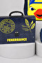 Licensed Yellow Collection 3D Printed Small Size Kindergarten, Nutrition, and Pencil Bag Set - 4