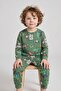 Computer Game Patterned Boys' Pajama Set - 6