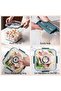 Vegetable and Fruit Storage Containers with Lids,Refrigerator Organizer Bins with Drain Tray and Air Vent,Stackable Food Freshness Keeper for Fridge and Freezer - 8